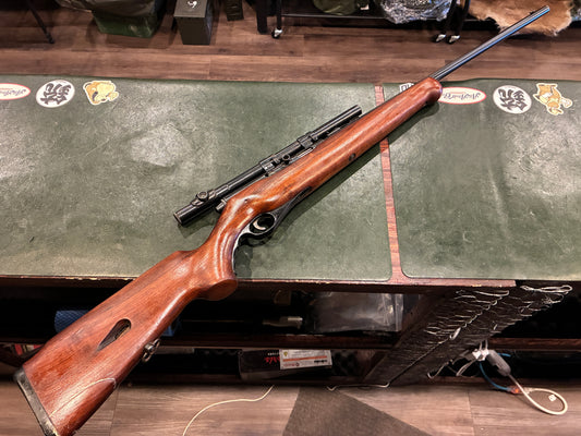 Mossberg Model 151K .22 LR Semi-Automatic Rifle with Vintage Scope