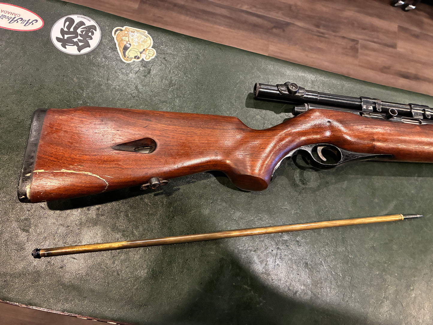 Mossberg Model 151K .22 LR Semi-Automatic Rifle with Vintage Scope