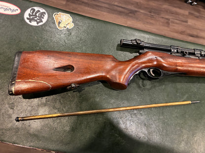 Mossberg Model 151K .22 LR Semi-Automatic Rifle with Vintage Scope