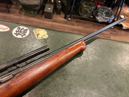 Mossberg Model 151K .22 LR Semi-Automatic Rifle with Vintage Scope