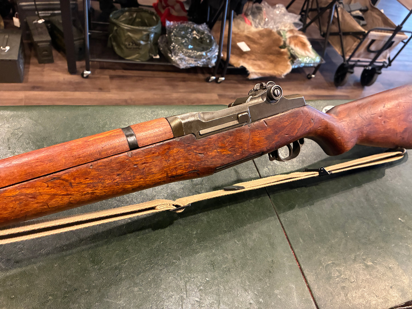 H&R M1 Garand Semi-Automatic Rifle – .30-06 Springfield – HRA Receiver / SA 4-53 Barrel – U.S. Military Service Rifle