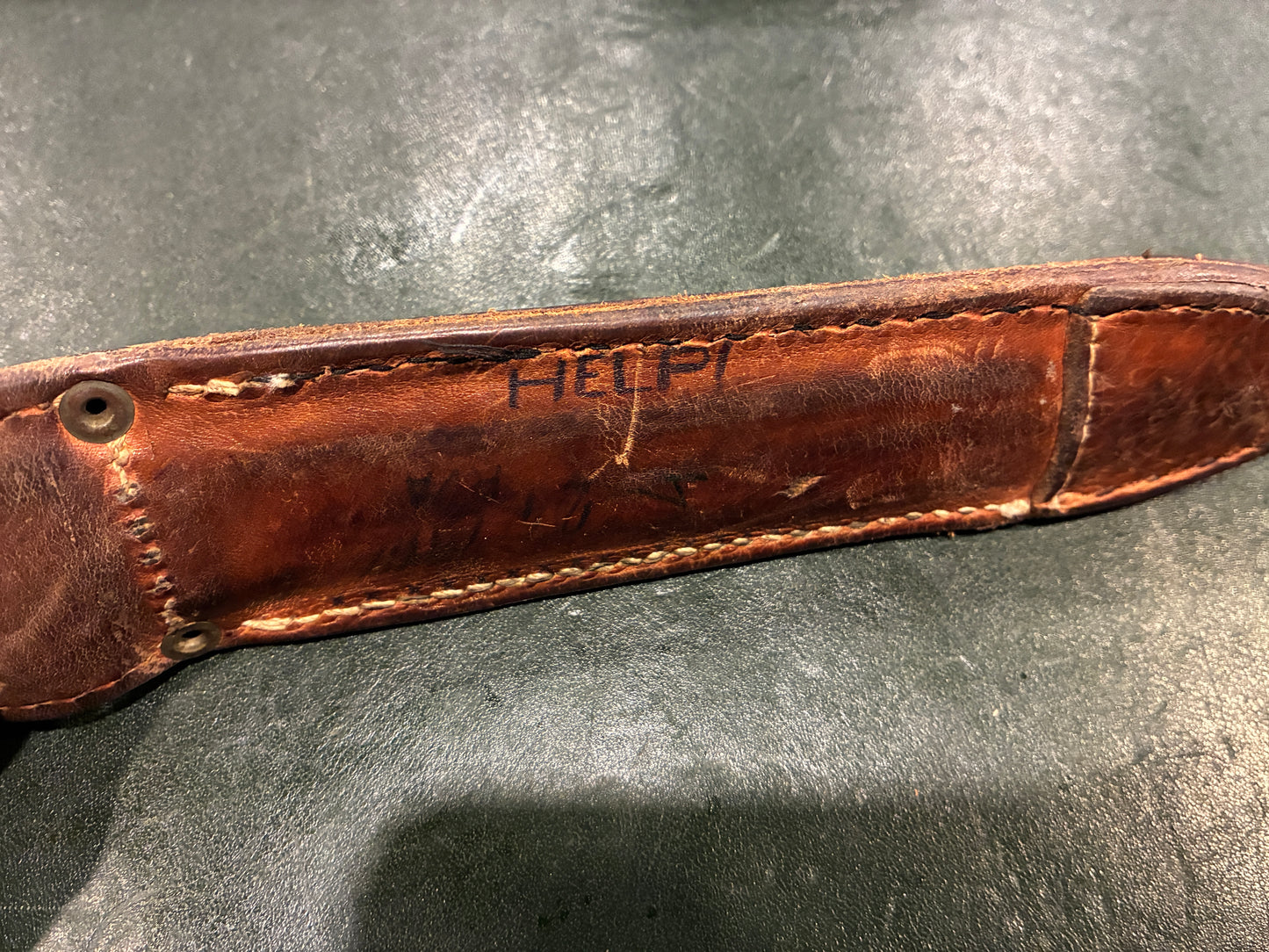 Czech VZ.58 Bayonet with Leather Scabbard – Matching Marked 51G66 / 098