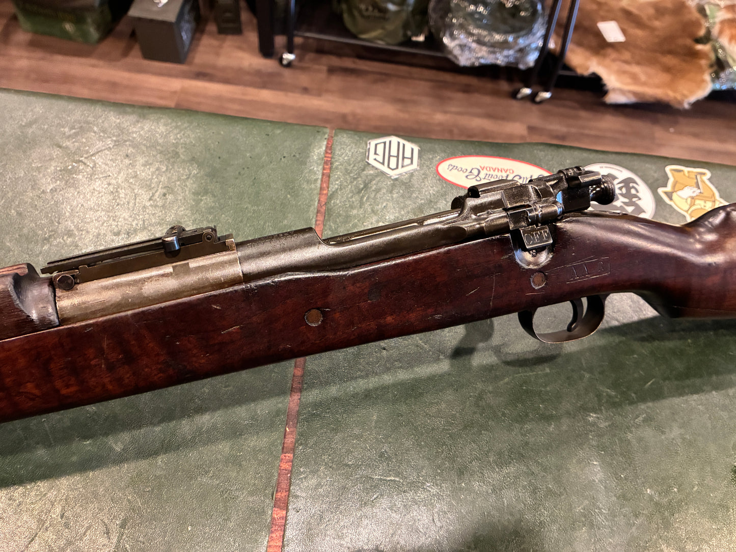U.S. Model 1903 Springfield Rifle - Rock Island Arsenal  –  1918 Receiver