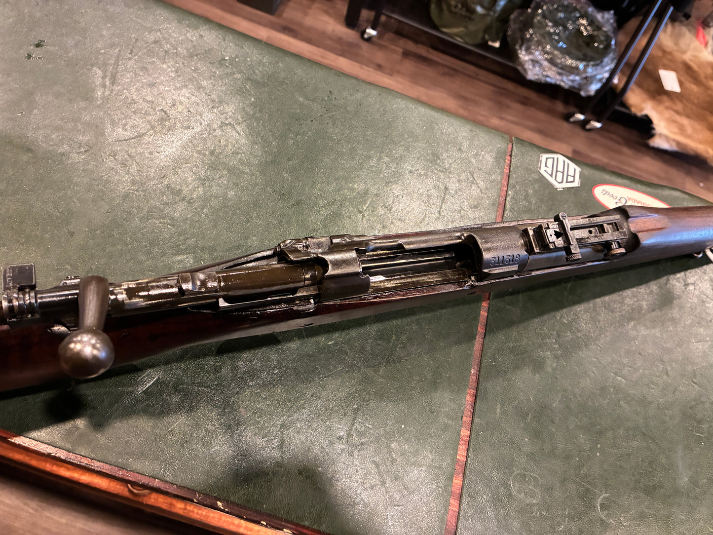 U.S. Model 1903 Springfield Rifle - Rock Island Arsenal  –  1918 Receiver