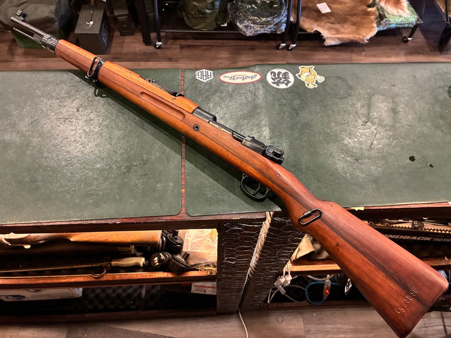 Czech Brno Vz.24 Bolt-Action Rifle – Matching Stock Number – Includes Bayonet, Scabbard & Leather Frog