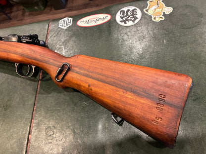 Czech Brno Vz.24 Bolt-Action Rifle – Matching Stock Number – Includes Bayonet, Scabbard & Leather Frog