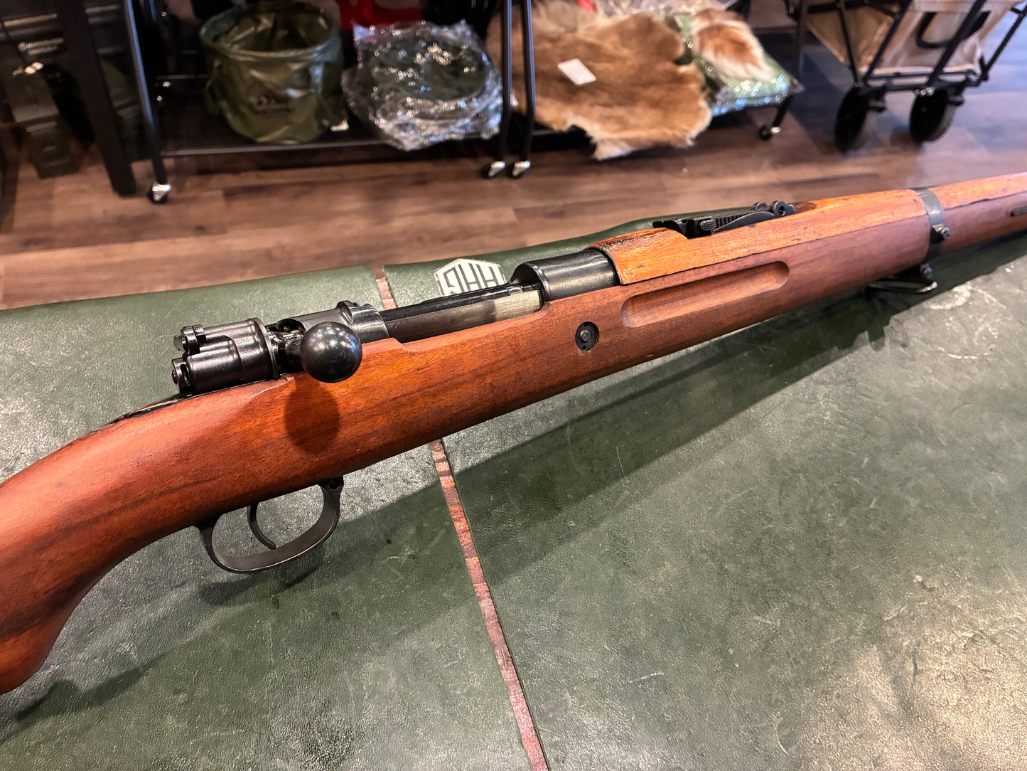 Czech Brno Vz.24 Bolt-Action Rifle – Matching Stock Number – Includes Bayonet, Scabbard & Leather Frog