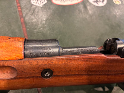 Czech Brno Vz.24 Bolt-Action Rifle – Matching Stock Number – Includes Bayonet, Scabbard & Leather Frog