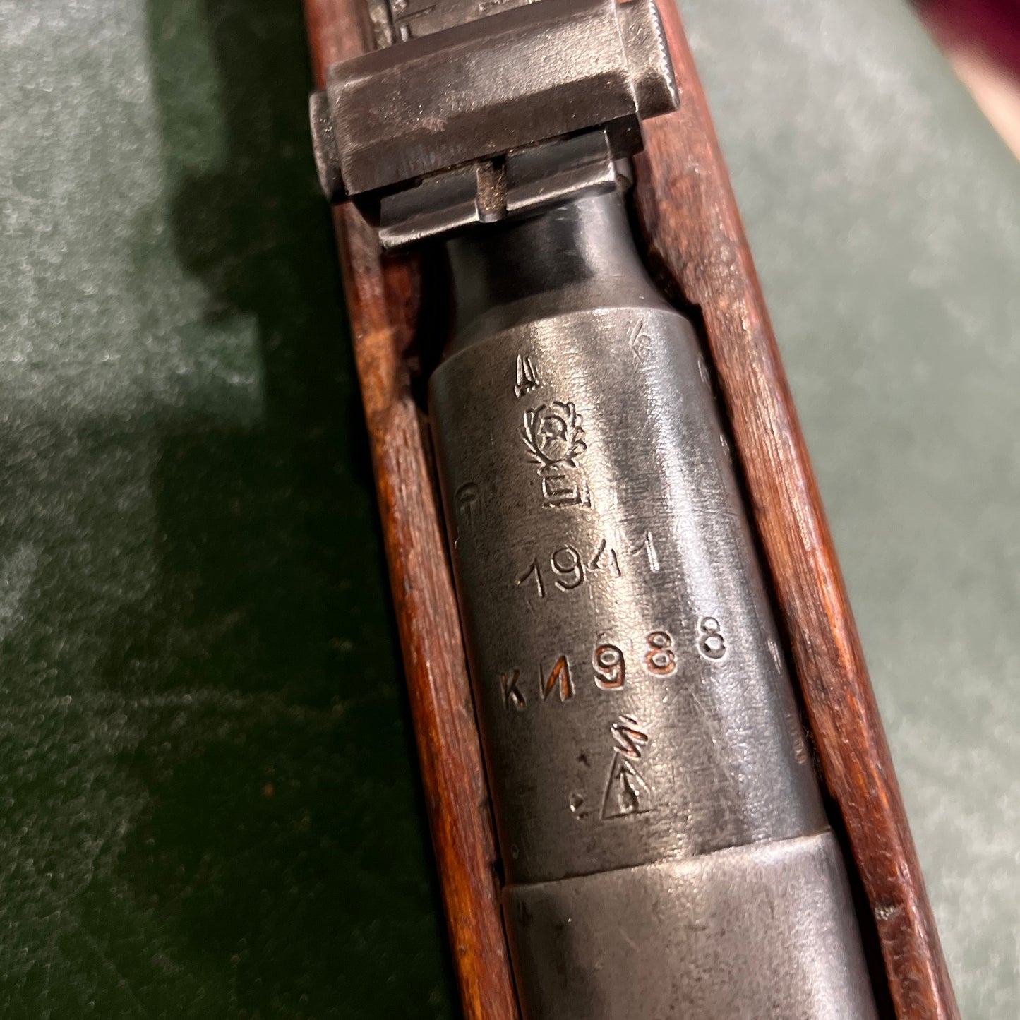 WWII Soviet Mosin-Nagant M38 Carbine (1941) Complete with Cleaning Rod, 7.62×54R