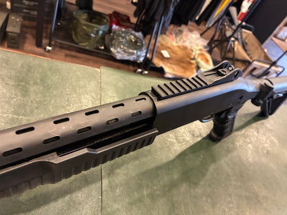 Hunt Group XRP Tactical Pump Shotgun – Folding / Adjustable Stock – Muzzle Brake – 18.5" Barrel – 12 Gauge