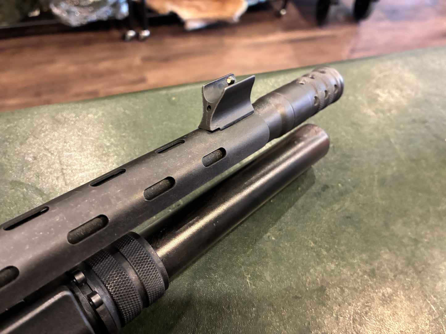 Hunt Group XRP Tactical Pump Shotgun – Folding / Adjustable Stock – Muzzle Brake – 18.5" Barrel – 12 Gauge