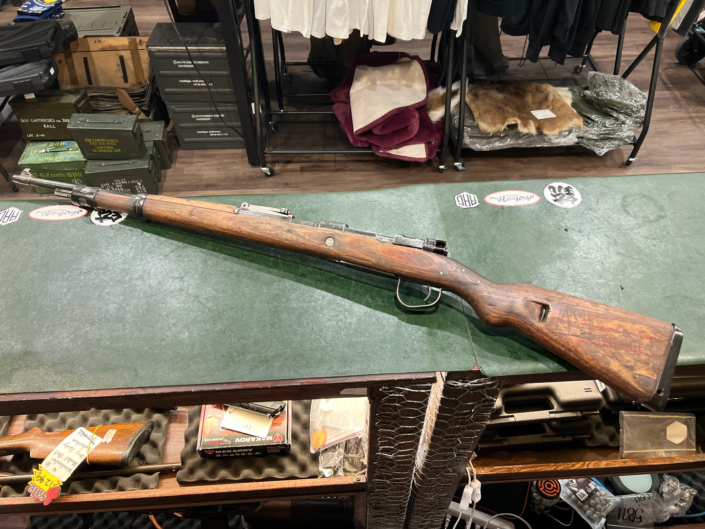 (Liquidation) Mauser K98k – dou 45 (Brno tchèque), calibre 7,92 × 57 mm Strong Bore