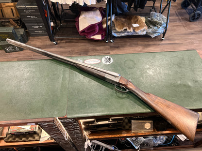 Charles Lancaster Grade E 12 Gauge Side-by-Side Double Shotgun with Original Case