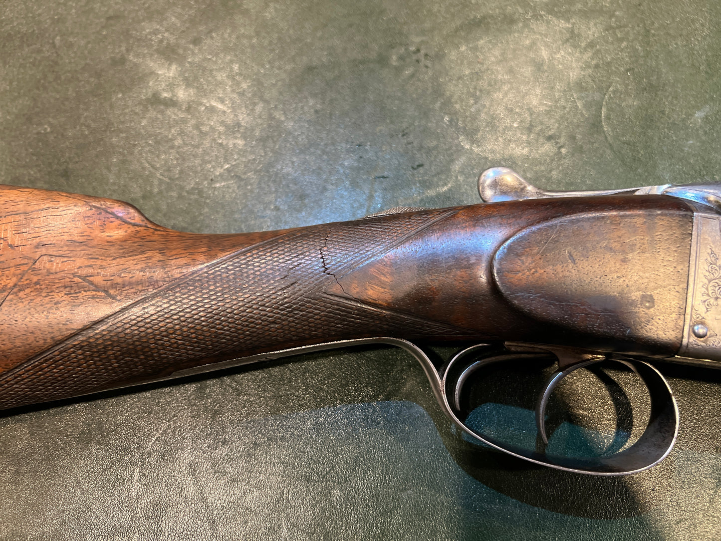 Charles Lancaster Grade E 12 Gauge Side-by-Side Double Shotgun with Original Case
