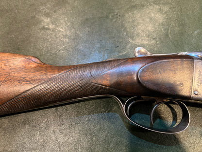 Charles Lancaster Grade E 12 Gauge Side-by-Side Double Shotgun with Original Case
