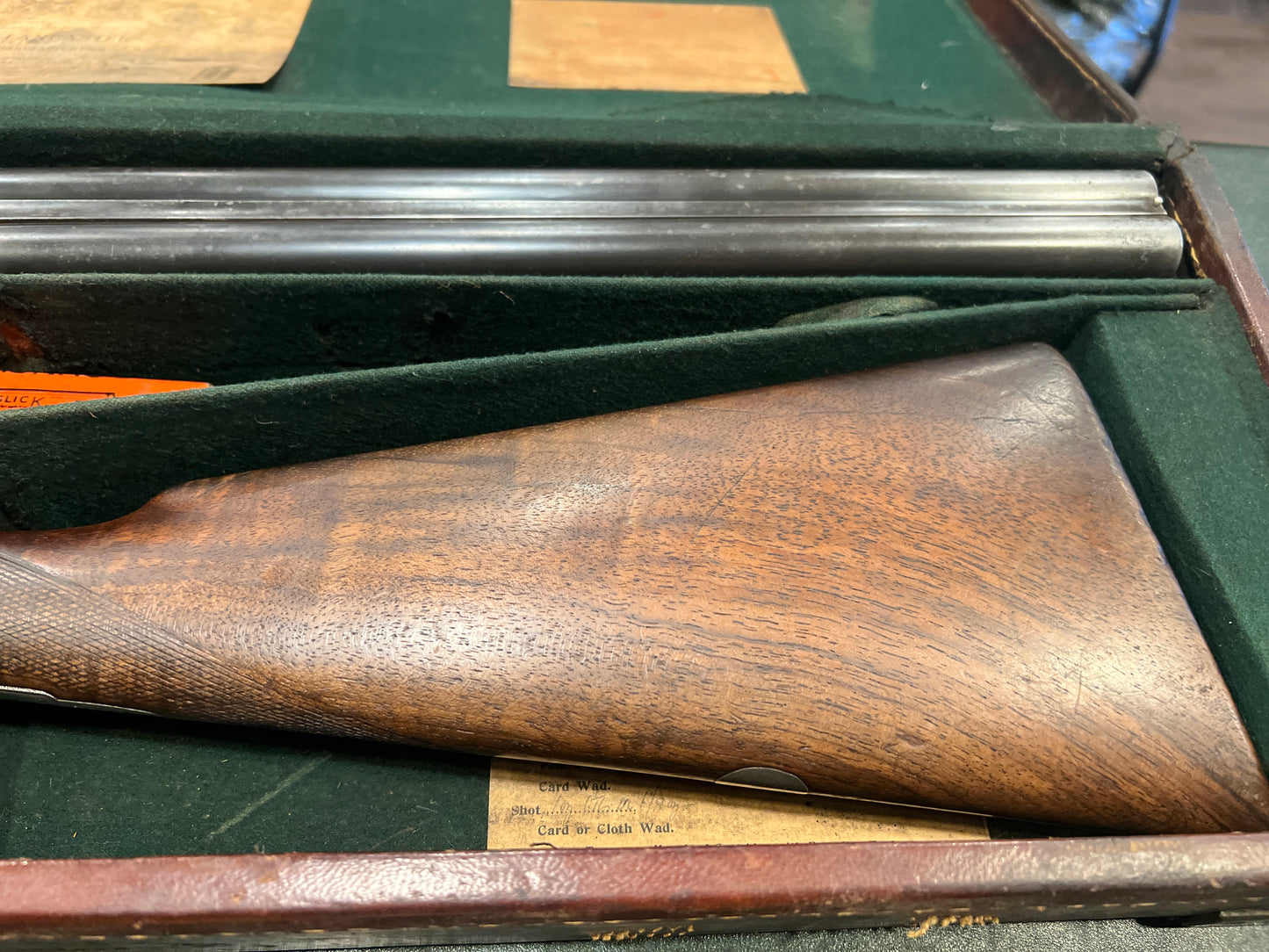 Charles Lancaster Grade E 12 Gauge Side-by-Side Double Shotgun with Original Case