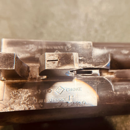 Charles Lancaster Grade E 12 Gauge Side-by-Side Double Shotgun with Original Case