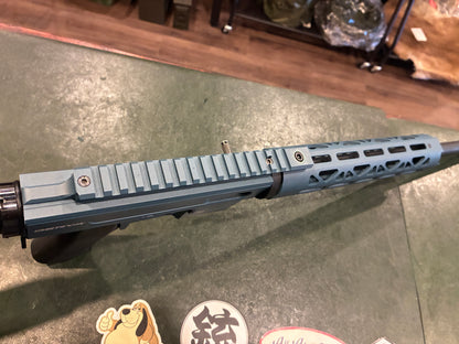 Derya TM22 A-18 Semi-Automatic Rifle – .22 LR – Blue Aluminum Receiver – Magpul Stock – Includes Two Magazines
