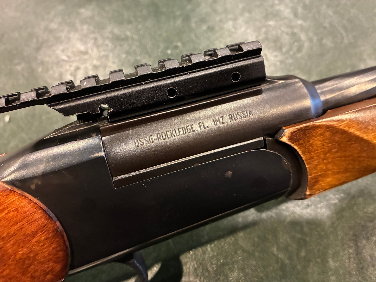Baikal IZH-18MH Single Shot Rifle – 7.62×39mm – Made in Russia – Break Action – Wood Stock – Scope Rail