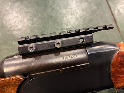 Baikal IZH-18MH Single Shot Rifle – 7.62×39mm – Made in Russia – Break Action – Wood Stock – Scope Rail