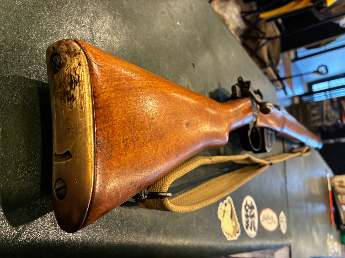 WWII Lee-Enfield No.4 Mk I* Rifle – “U.S. PROPERTY” – .303 British – Visible Matching Numbers – Excellent Bore – Bayonet & Sling Included