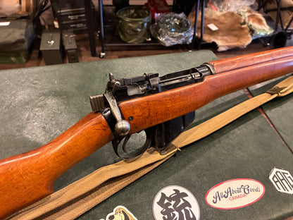 WWII Lee-Enfield No.4 Mk I* Rifle – “U.S. PROPERTY” – .303 British – Visible Matching Numbers – Excellent Bore – Bayonet & Sling Included
