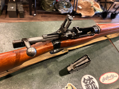 WWII Lee-Enfield No.4 Mk I* Rifle – “U.S. PROPERTY” – .303 British – Visible Matching Numbers – Excellent Bore – Bayonet & Sling Included