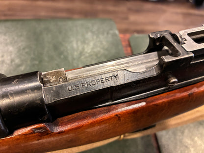 WWII Lee-Enfield No.4 Mk I* Rifle – “U.S. PROPERTY” – .303 British – Visible Matching Numbers – Excellent Bore – Bayonet & Sling Included