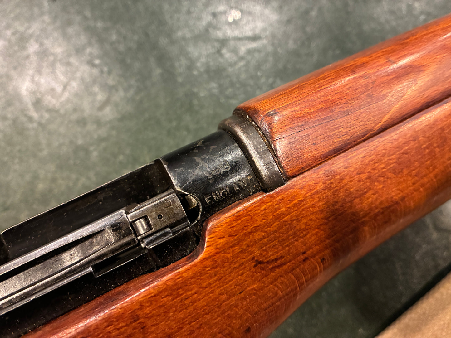 WWII Lee-Enfield No.4 Mk I* Rifle – “U.S. PROPERTY” – .303 British – Visible Matching Numbers – Excellent Bore – Bayonet & Sling Included