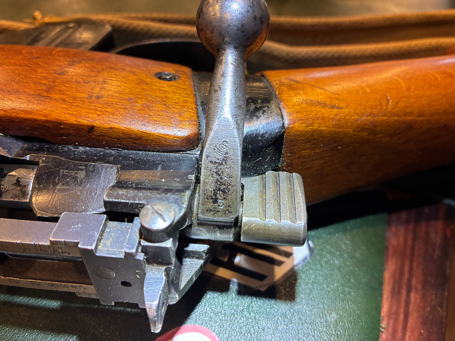 WWII Lee-Enfield No.4 Mk I* Rifle – “U.S. PROPERTY” – .303 British – Visible Matching Numbers – Excellent Bore – Bayonet & Sling Included