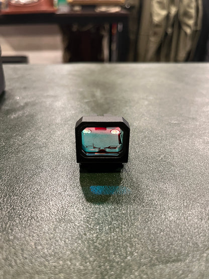 FlipDot 反射瞄准镜 黑色 - 紧凑型折叠红点，带安装套件