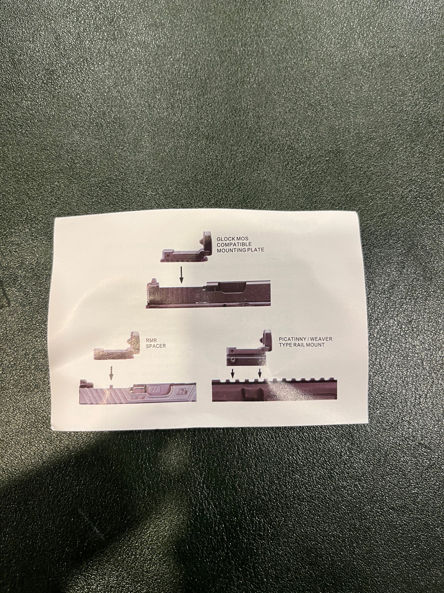 FlipDot Reflex Sight OG – 紧凑型折叠红点，带安装套件