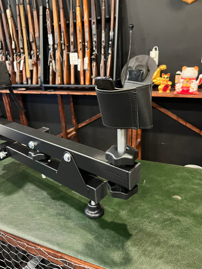 可调节精密步枪射击支架 - 重型钢结构