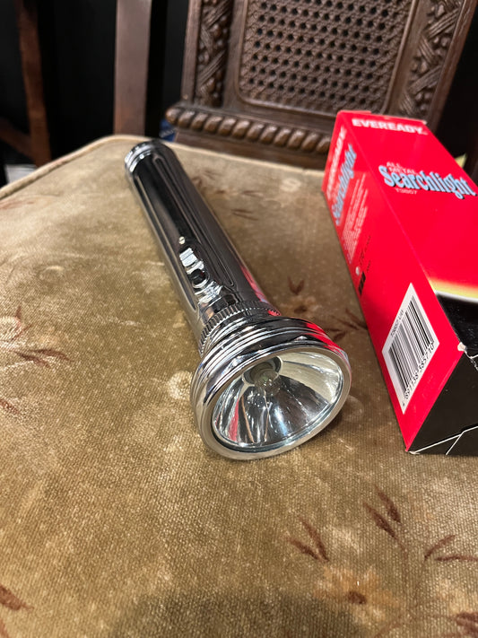 Eveready All Metal Searchlight Flashlight
