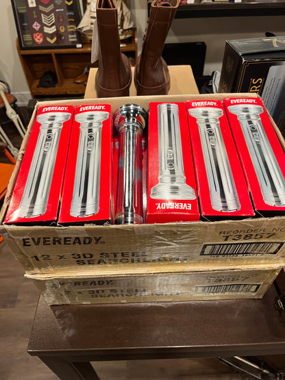 Eveready 全金属探照灯手电筒