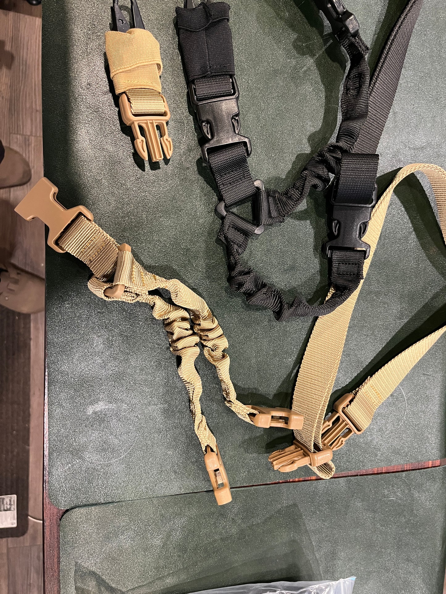 1-Point Tactical Rifle Sling – Available in Black, Tan, and Camo