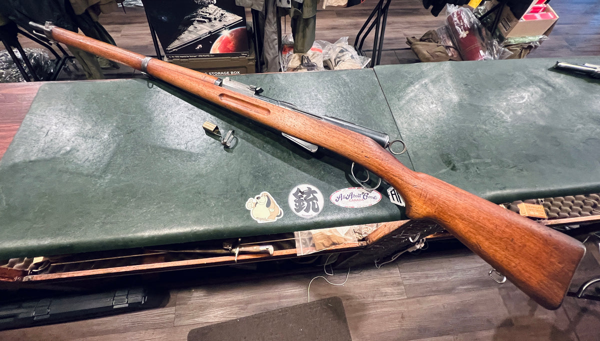 Schmidt-Rubin Model 1911 Long Rifle – 1918 – 7.5×55 Swiss – Matching Numbers