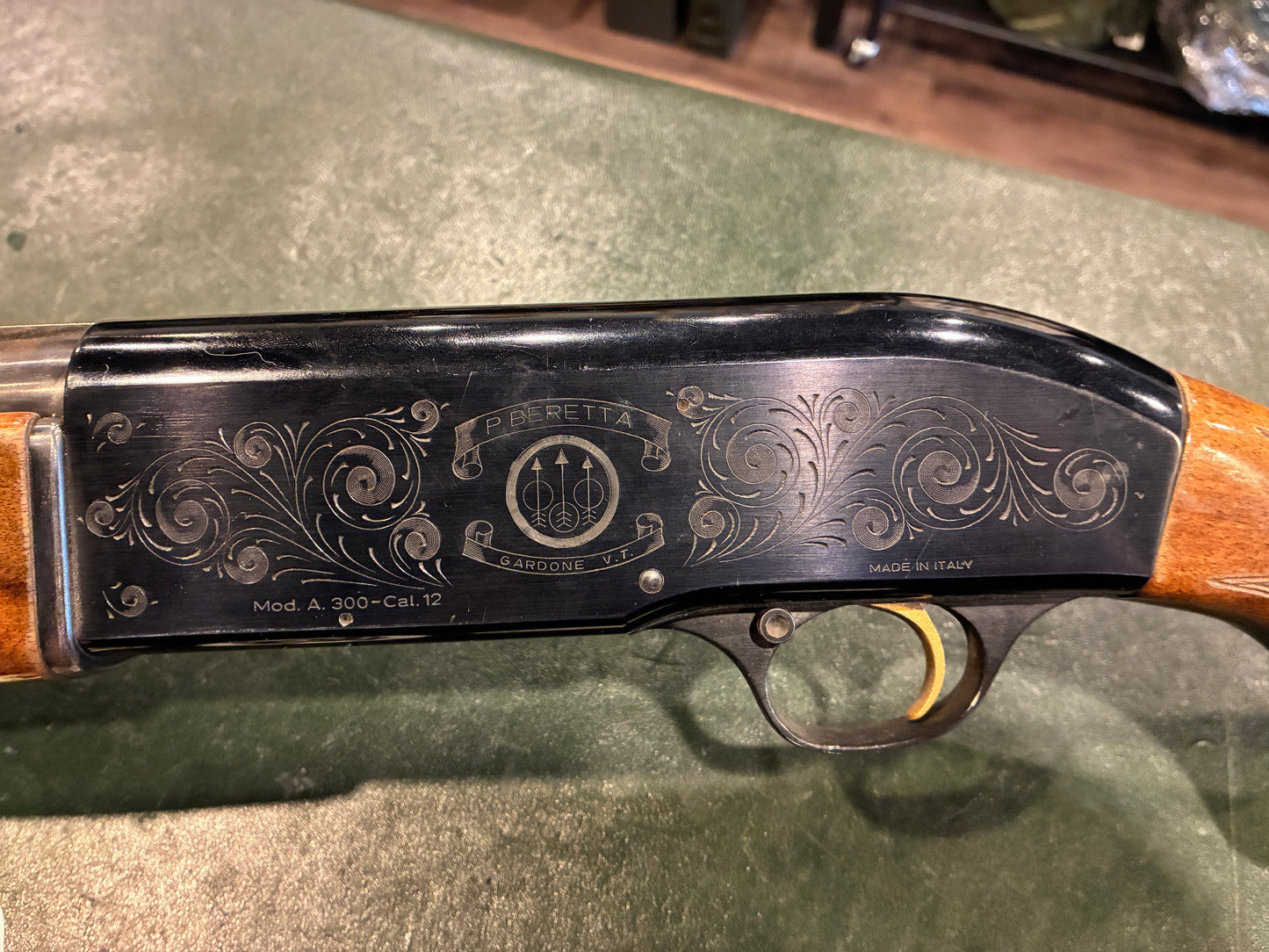 Beretta A300 Semi-Automatic Shotgun – 12 Gauge – Italian Made – Engraved Receiver – Vent Rib Barrel