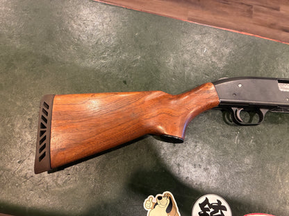 Lakefield Mossberg 500AB Pump Shotgun – Made in Canada – 12 Gauge – Walnut Stock – Short 13" Length of Pull