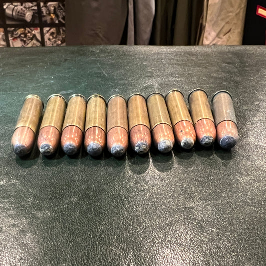 10 Rounds Vintage .351 Winchester Self-Loading (.351 S.L.) – Mixed Winchester W.R.A.Co. & W.R.A. Headstamps – Collector Ammunition