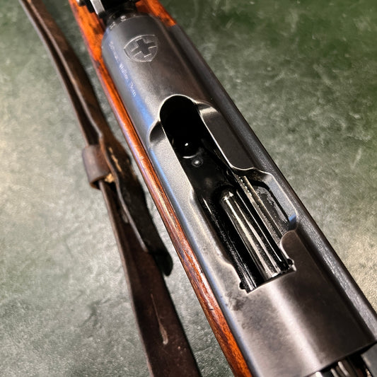 Swiss K31 Straight-Pull Rifle | P-Prefix Private Series | All Matching | Good-Condition Walnut Stock