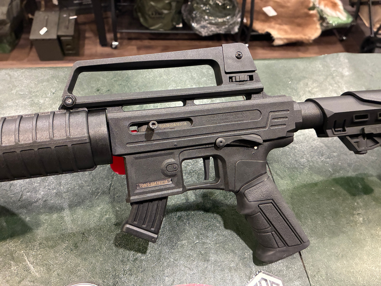 Rock Island Armory TM22 M16 Style .22 LR Semi-Auto Rifle – 2×10-Round & 1×25-Round Magazines