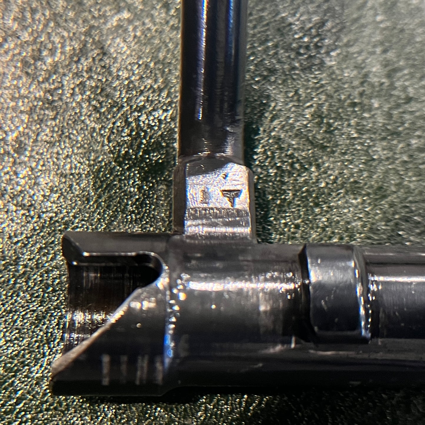 Fusil allemand K98k de la Seconde Guerre mondiale, Gustloff Werke bcd 1944, exemplaire de fin de guerre conforme
