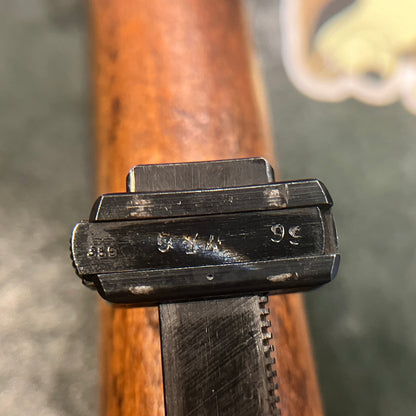Fusil allemand K98k de la Seconde Guerre mondiale, Gustloff Werke bcd 1944, exemplaire de fin de guerre conforme