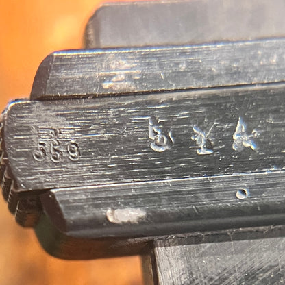 Fusil allemand K98k de la Seconde Guerre mondiale, Gustloff Werke bcd 1944, exemplaire de fin de guerre conforme