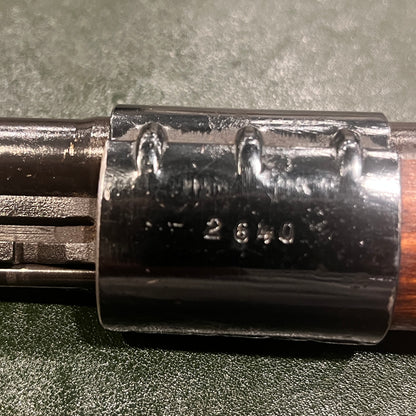 Fusil allemand K98k de la Seconde Guerre mondiale, Gustloff Werke bcd 1944, exemplaire de fin de guerre conforme