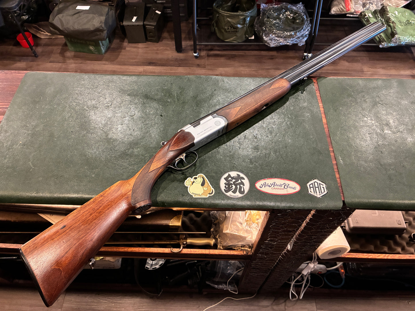 Beretta S55 Over/Under Shotgun – 12 Gauge – 28" Barrels – Fixed Full/Full Chokes – Made in Italy