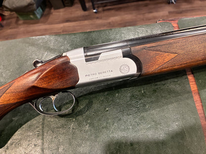 Beretta S55 Over/Under Shotgun – 12 Gauge – 28" Barrels – Fixed Full/Full Chokes – Made in Italy