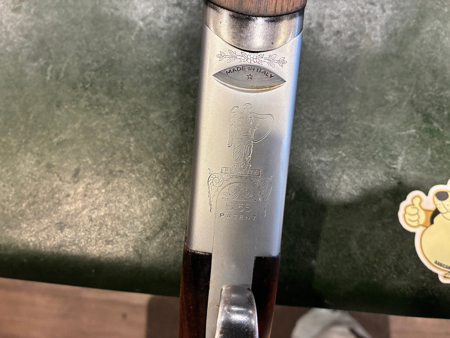 Beretta S55 Over/Under Shotgun – 12 Gauge – 28" Barrels – Fixed Full/Full Chokes – Made in Italy
