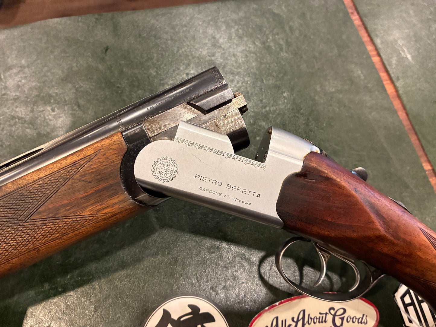 Beretta S55 Over/Under Shotgun – 12 Gauge – 28" Barrels – Fixed Full/Full Chokes – Made in Italy